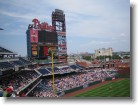 The Phillies scoreboard.