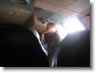 An airmen by the doorway.