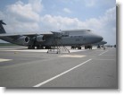Back on the ground, here's a look at one of the C-5's we parked next to.