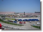 A view towards the front straightaway.