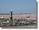 NEXTEL Vision on the truck in the infield.