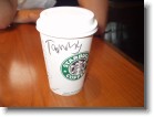 Tammy's coffee.