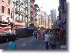 Walking through China Town.