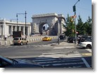 Entrance to the Manhattan Bridge.