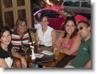 Lesley, Wendy, Tammy, Ashley, & Juston at a bar in Little Italy.