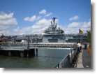 The U.S.S. Intrepid.