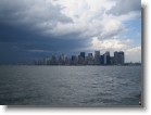 Lower Manhattan skyline.