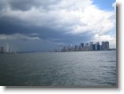 Lower Manhattan skyline.