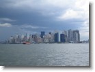 Lower Manhattan skyline.