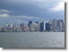 Lower Manhattan skyline.