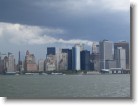 Lower Manhattan skyline.