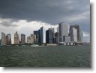 Lower Manhattan skyline.