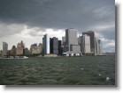 Lower Manhattan skyline.