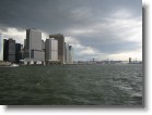 Lower Manhattan skyline.