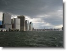 Lower Manhattan skyline.