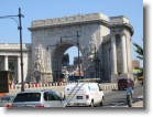 Entrance to the Manhattan Bridge.