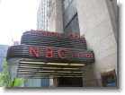 The entrance to NBC Studios & the Rainbow Room.