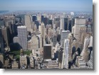 Looking north from the top of the Empire State Building.