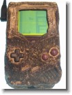 Here's a clearer photo of the original Gameboy which was incenerated during the first Gulf War, but still can play Tetris to this day!