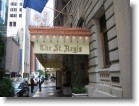 The entrance to the St. Regis on E. 55th.
