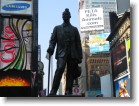 Some statue in Times Square that Ashley was supposed to remember the name of...but she didn't.  :-(