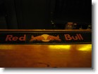 And while they have Red Bull paraphanalia on their bar, they don't actually carry Red Bull (wtf?).