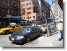 A shot of the street corner in SoHo.