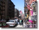 Walking down the street in SoHo.