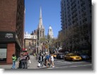 Walking towards the Grace church.