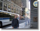 Juston, in Times Square.