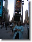Ashley in Times Square.