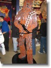 A Lego Chewbacca at Toys R Us.