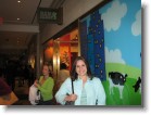 Ashley by the Ben & Jerry's entrance.